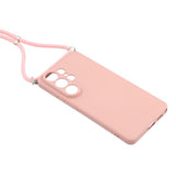 Samsung Galaxy S26 Ultra EIDERWOOD Fodrat Flexibelt Plast Skal m. Rem - Rosa