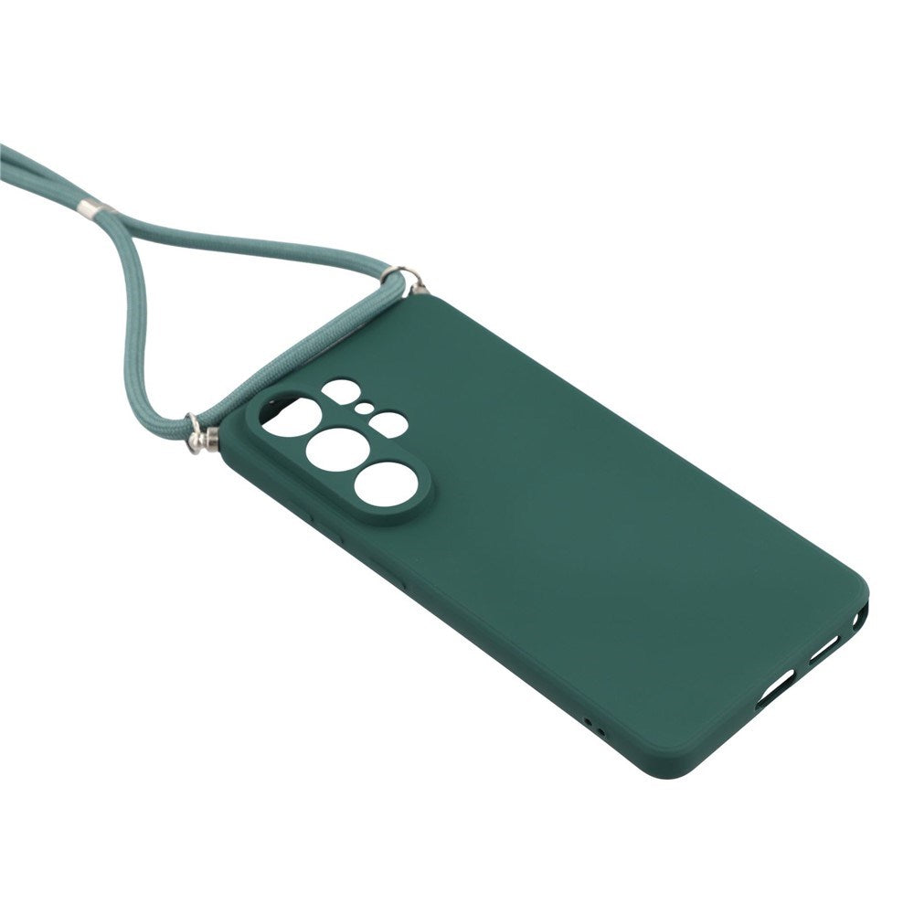 Samsung Galaxy S26 Ultra EIDERWOOD Fodrat Flexibelt Plast Skal m. Rem - Mörkgrön