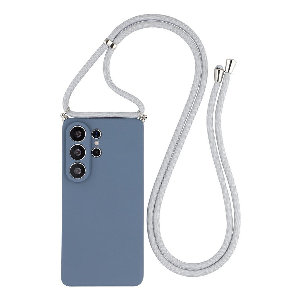 Samsung Galaxy S26 Ultra EIDERWOOD Fodrat Flexibelt Plast Skal m. Rem - Lavendel