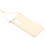 Samsung Galaxy S26 Ultra EIDERWOOD Fodrat Flexibelt Plast Skal m. Rem - Beige
