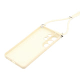 Samsung Galaxy S26 Ultra EIDERWOOD Fodrat Flexibelt Plast Skal m. Rem - Beige
