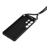 Samsung Galaxy S26 Ultra EIDERWOOD Fodrat Flexibelt Plast Skal m. Rem - Svart