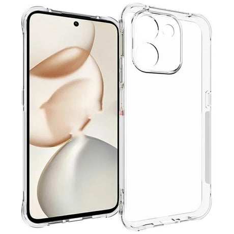 Honor 600 Smart Flexibelt Plastskal med Skärmskydd - Transparent