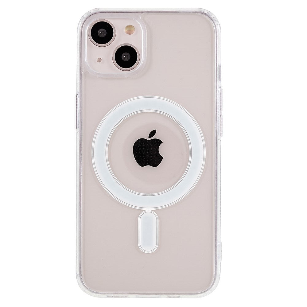 EIDERWOOD iPhone 13 Hybrid Plast Skal - MagSafe Kompatibel - Genomskinlig / Vit