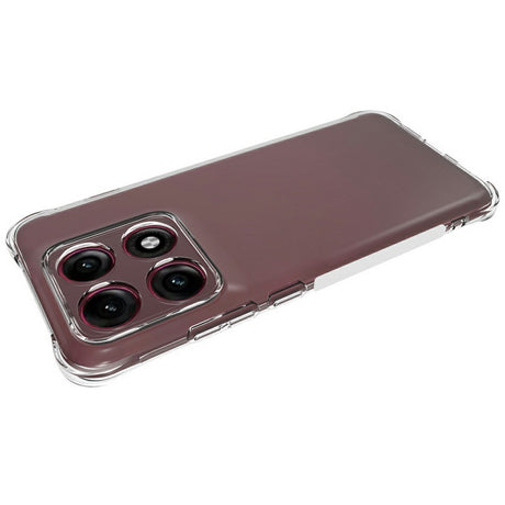 Motorola Edge 70 Pro EIDERWOOD Flexibelt Plast Skal m. Stötdämpande Hörn - Genomskinlig