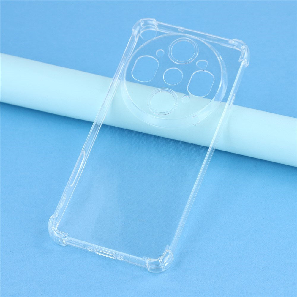 OPPO Find X9 Ultra EIDERWOOD Flexibelt Plast Skal m. Stötdämpande Hörn - Genomskinlig