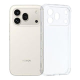 Honor 600 Pro EIDERWOOD Flexibelt Plast Skal m. Stötdämpande Hörn - Genomskinlig