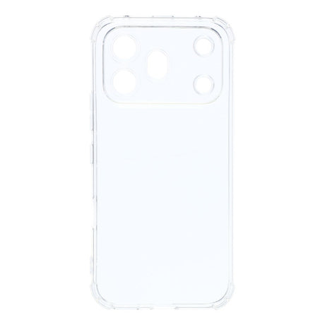 Honor 600 Pro EIDERWOOD Flexibelt Plast Skal m. Stötdämpande Hörn - Genomskinlig