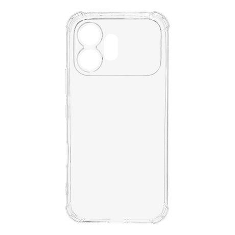 Honor 600 EIDERWOOD Flexibelt Plast Skal m. Stötdämpande Hörn - Genomskinlig