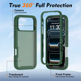 iPhone 18 Pro Max / 17 Pro Max EIDERWOOD Tvådelat Matt Hybrid Plast Skal - Grön