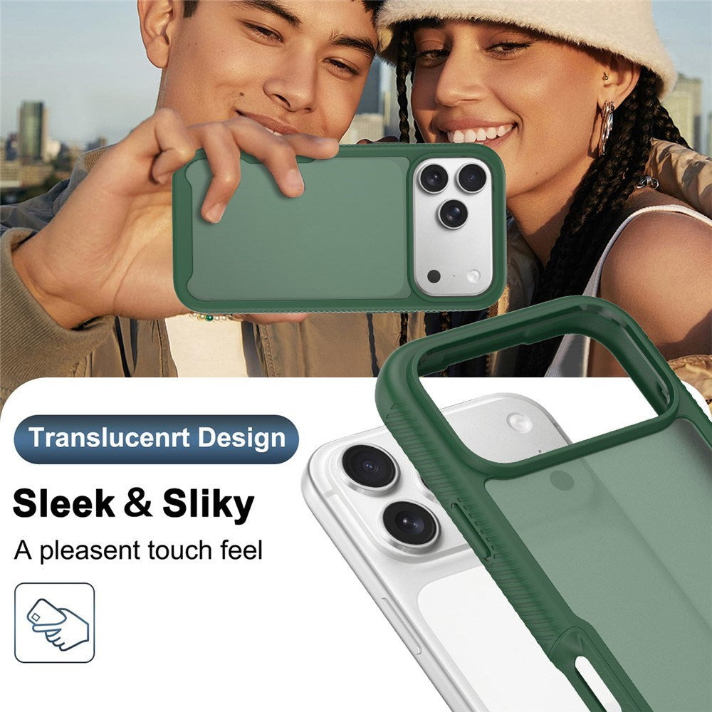 iPhone 18 Pro Max / 17 Pro Max EIDERWOOD Tvådelat Matt Hybrid Plast Skal - Grön