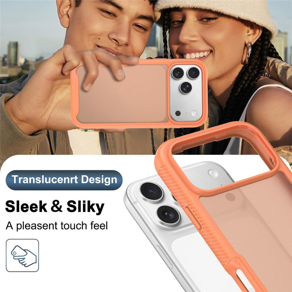 iPhone 18 Pro Max / 17 Pro Max EIDERWOOD Tvådelat Matt Hybrid Plast Skal - Orange