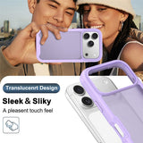 iPhone 18 Pro / 17 Pro EIDERWOOD Tvådelat Matt Hybrid Plast Skal - Lila