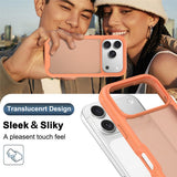 iPhone 18 Pro / 17 Pro EIDERWOOD Tvådelat Matt Hybrid Plast Skal - Orange
