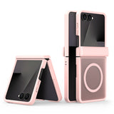 Samsung Galaxy Z Flip8 DUX DUCIS Hybrid Skal med Matt Baksida – MagSafe Kompatibel – Rosa