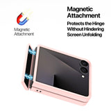 Samsung Galaxy Z Flip8 DUX DUCIS Hybrid Skal med Matt Baksida – MagSafe Kompatibel – Rosa