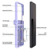 Samsung Galaxy Z Flip8 DUX DUCIS Hybrid Skal med Matt Baksida – MagSafe Kompatibel – Lila