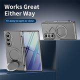 Samsung Galaxy Z Fold8 Ultra EIDERWOOD Skal med Skärmskydd & Stativfunktion - Grå