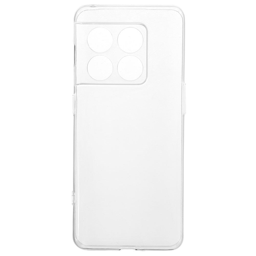 EIDERWOOD OnePlus 10 Pro Flexibelt Plast Bakside Skal - Genomskinlig