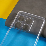 EIDERWOOD OnePlus 10 Pro Flexibelt Plast Bakside Skal - Genomskinlig