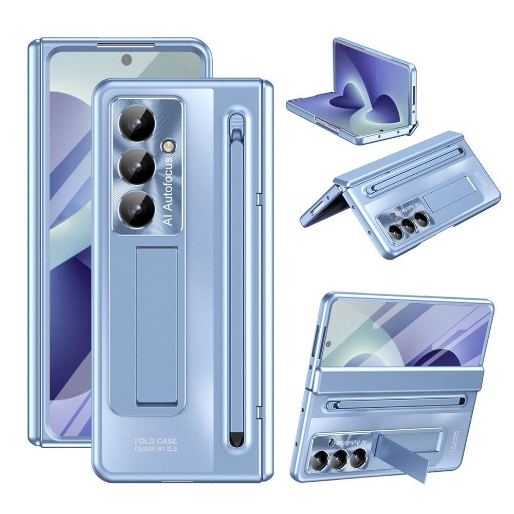 Samsung Galaxy Z Fold8 Ultra EIDERWOOD Skal med Styluspenna & Stöd - Blå