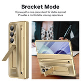Samsung Galaxy Z Fold8 Ultra EIDERWOOD Skal med Styluspenna & Stöd - Guld