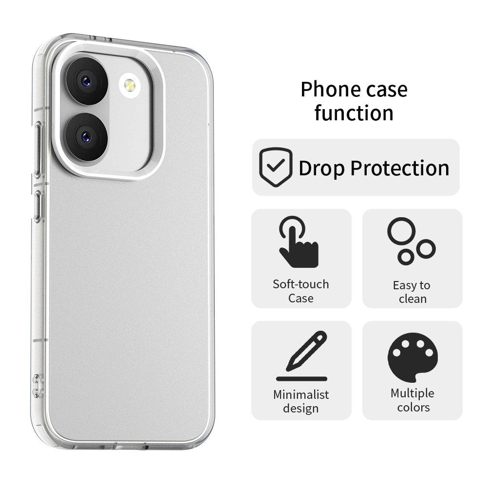 Xiaomi Poco X8 Pro EIDERWOOD Hybrid Skal med Matt Baksida - Grå