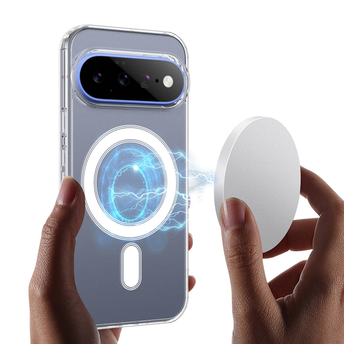 Google Pixel 11 EIDERWOOD Hybrid Skal - MagSafe Kompatibel - Genomskinlig