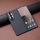 Samsung Galaxy Z Fold8 Hårt Plast Carbon Skal - MagSafe Kompatibel - Svart