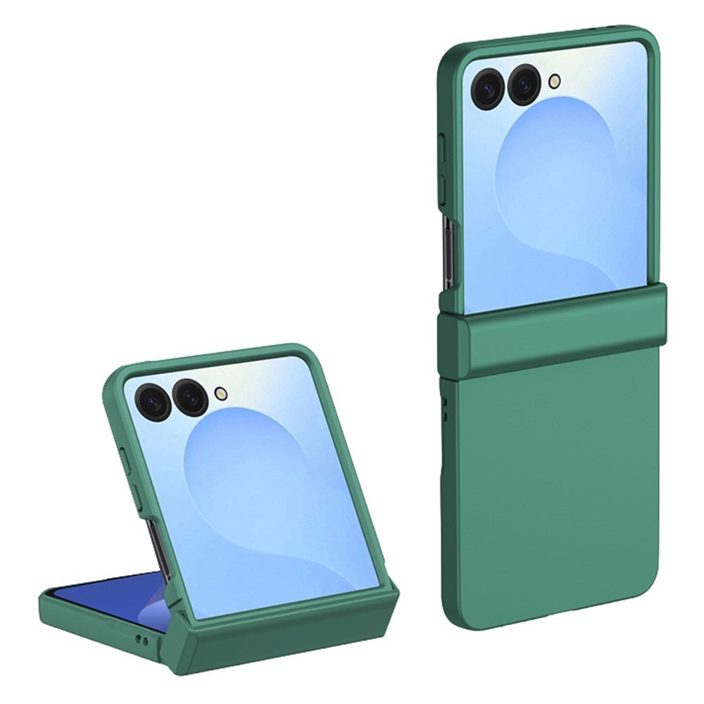 Samsung Galaxy Z Flip8 EIDERWOOD Hårt Plast Skal med Gångjärn - Gul