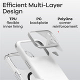iPhone 17 Pro Max AULUMU Stötdämpande Hybrid Skal - MagSafe Kompatibelt - Svart