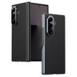 Samsung Galaxy Z Fold8 Ultra Konstläder Baksida Skal - Svart