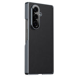 Samsung Galaxy Z Fold8 Ultra Konstläder Baksida Skal - Svart