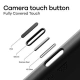 iPhone 17 AULUMU Konstläder Skal - MagSafe Kompatibel - Svart