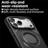 iPhone 17 Pro AULUMU Värmeavledande Flexibelt Skal - MagSafe Kompatibelt - Svart