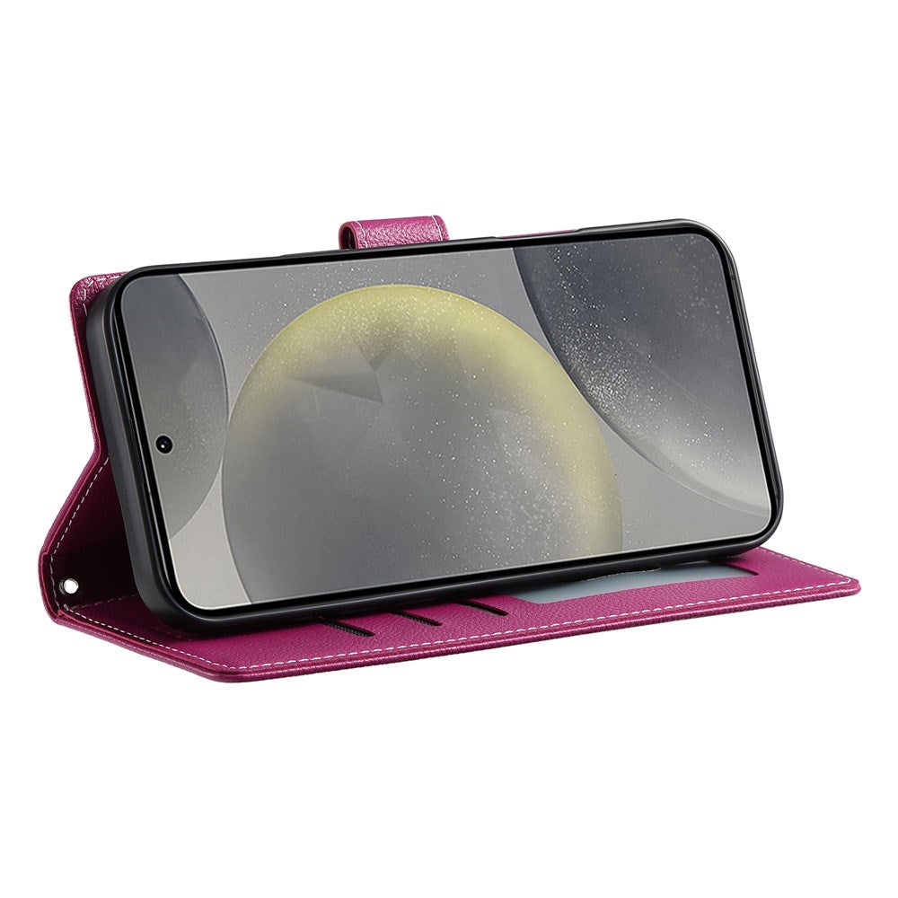 Samsung Galaxy S26 FE EIDERWOOD Fodral med Korthållare och Rem - Rosa