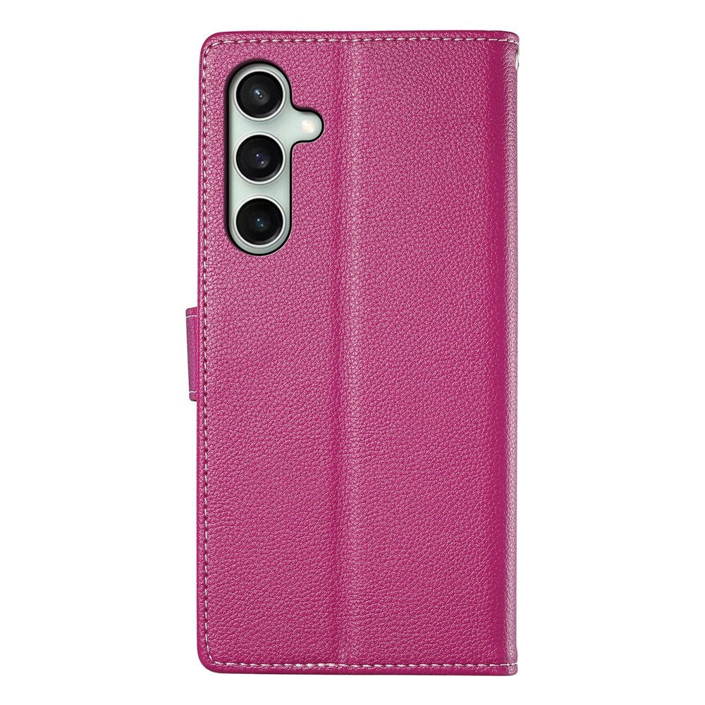 Samsung Galaxy S26 FE EIDERWOOD Fodral med Korthållare och Rem - Rosa