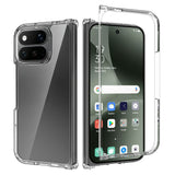 Google Pixel 11 Pro Fold EIDERWOOD Hybrid Plast Skal - Genomskinlig