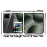 Google Pixel 11 Pro Fold EIDERWOOD Hybrid Plast Skal - Genomskinlig