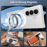 Samsung Galaxy Z Fold8 Matt Flexibelt Plast Skal - MagSafe Kompatibel - Genomskinlig