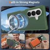 Samsung Galaxy Z Fold8 Matt Flexibelt Plast Skal - MagSafe Kompatibel - Grön