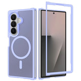 Samsung Galaxy Z Fold8 Matt Flexibelt Plast Skal - MagSafe Kompatibel - Lila