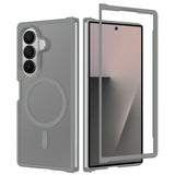 Samsung Galaxy Z Fold8 Matt Flexibelt Plast Skal - MagSafe Kompatibel - Grå