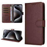 Motorola Moto G47 / G37 EIDERWOOD Flipfodral (RFID-blockerande) - Brun