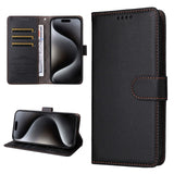 Motorola Moto G47 / G37 EIDERWOOD Flipfodral (RFID-blockerande) - Svart