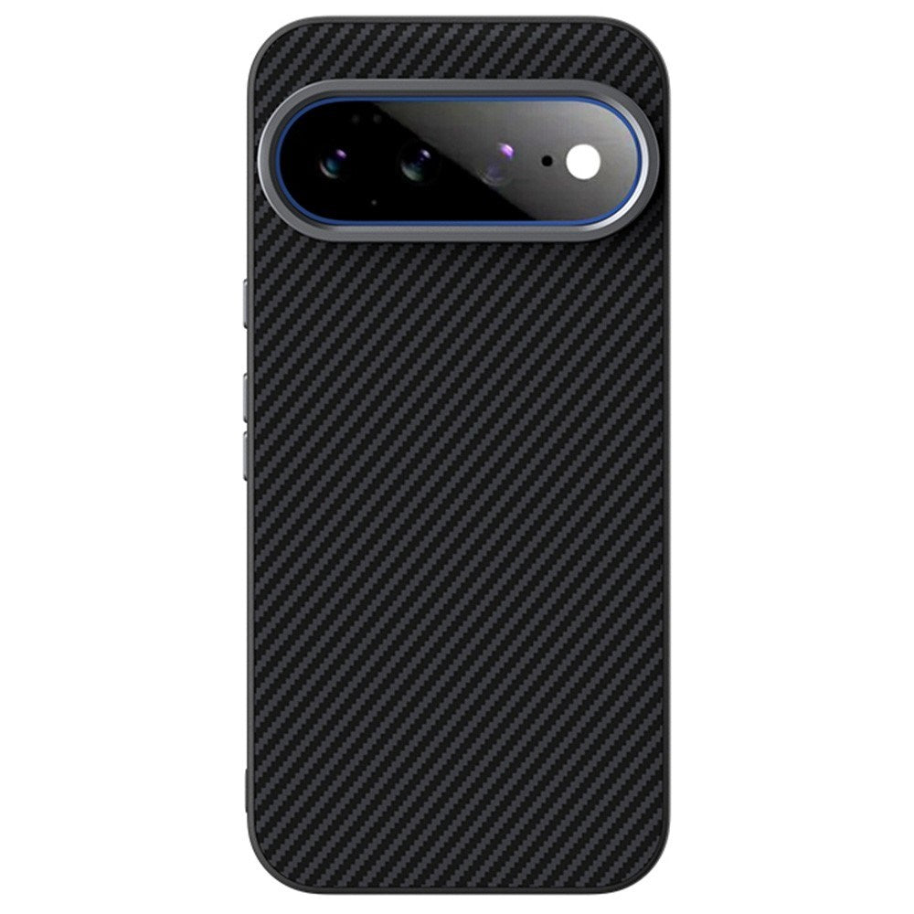 Google Pixel 11 Pro XL ABEEL Hybrid Skal med Kolfiberstruktur - Svart
