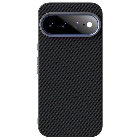 Google Pixel 11 Pro XL ABEEL Hybrid Skal med Kolfiberstruktur - Svart