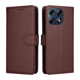 Motorola Edge 70 Pro EIDERWOOD Konstläder Fodral m. Rem - Brun