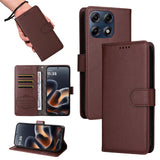 Motorola Edge 70 Pro EIDERWOOD Konstläder Fodral m. Rem - Brun
