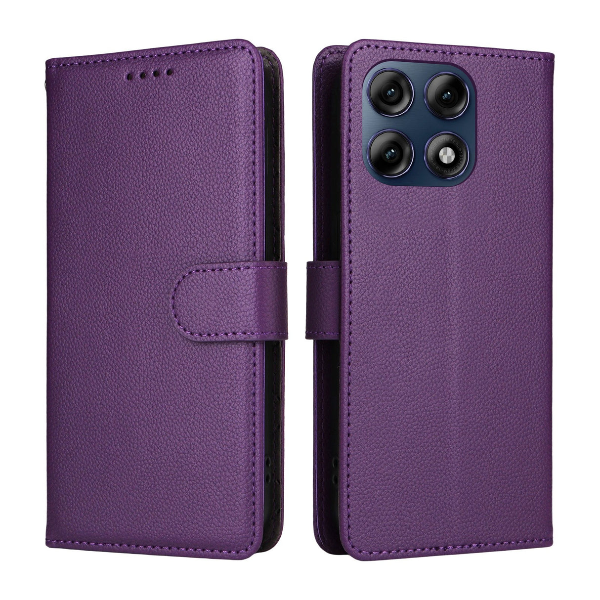 Motorola Edge 70 Pro EIDERWOOD Konstläder Fodral m. Rem - Lila